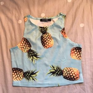 Pineapple Crop Top